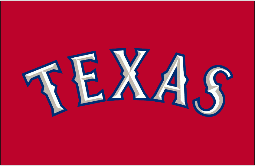 Texas Rangers 2009-2013 Jersey Logo iron on transfers for clothing